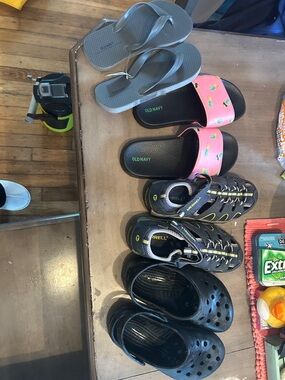 Bundle of kids play shoes